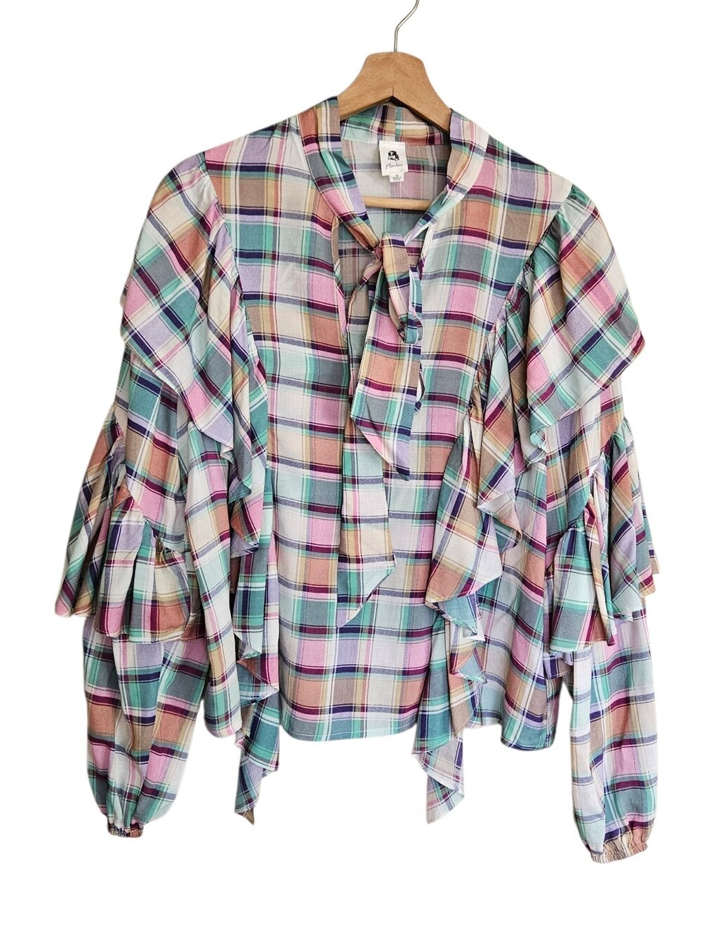 Flawless Anthropologie Blouse Cottagecore Farmers Daughter